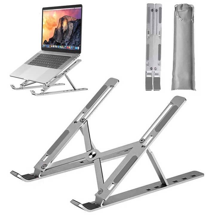 Foldable Aluminium Laptop Stand - Dehradun Deals HubLaptop Stand