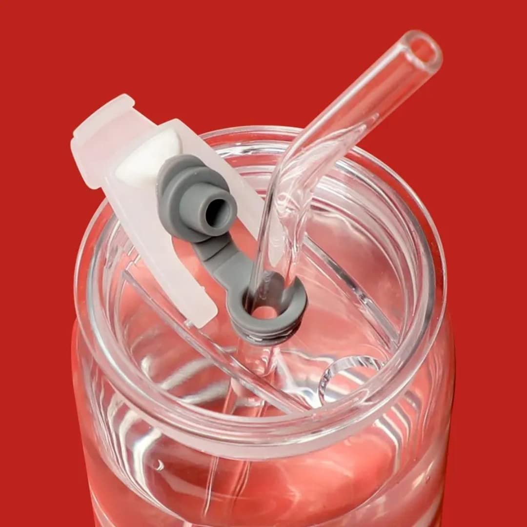 Glass Coffee Mug with Sipper and Leakproof - Dehradun Deals HubCoffee Mug