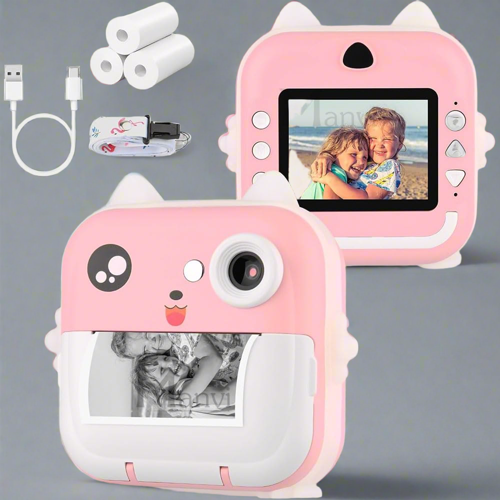 Instant Wireless Pocket Mini Printer: Bluetooth Thermal Printer for Mobile Phones