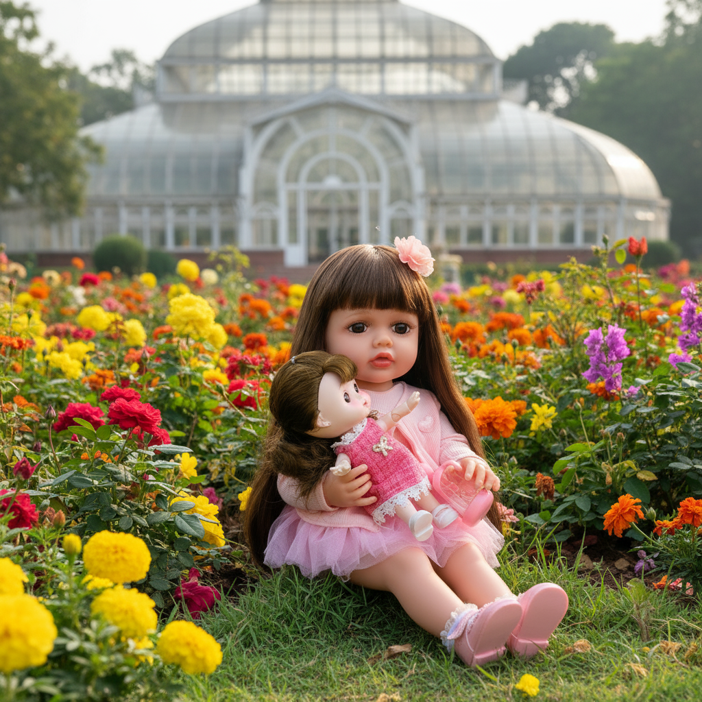 Premium NestyFox Kiki & CoCo Reborn Silicone Baby Doll Playset with Sound & Motion Sensor