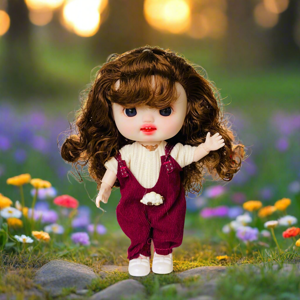 CoCo Vinyl Reborn Doll – 15 Movable Joints & Musical Play