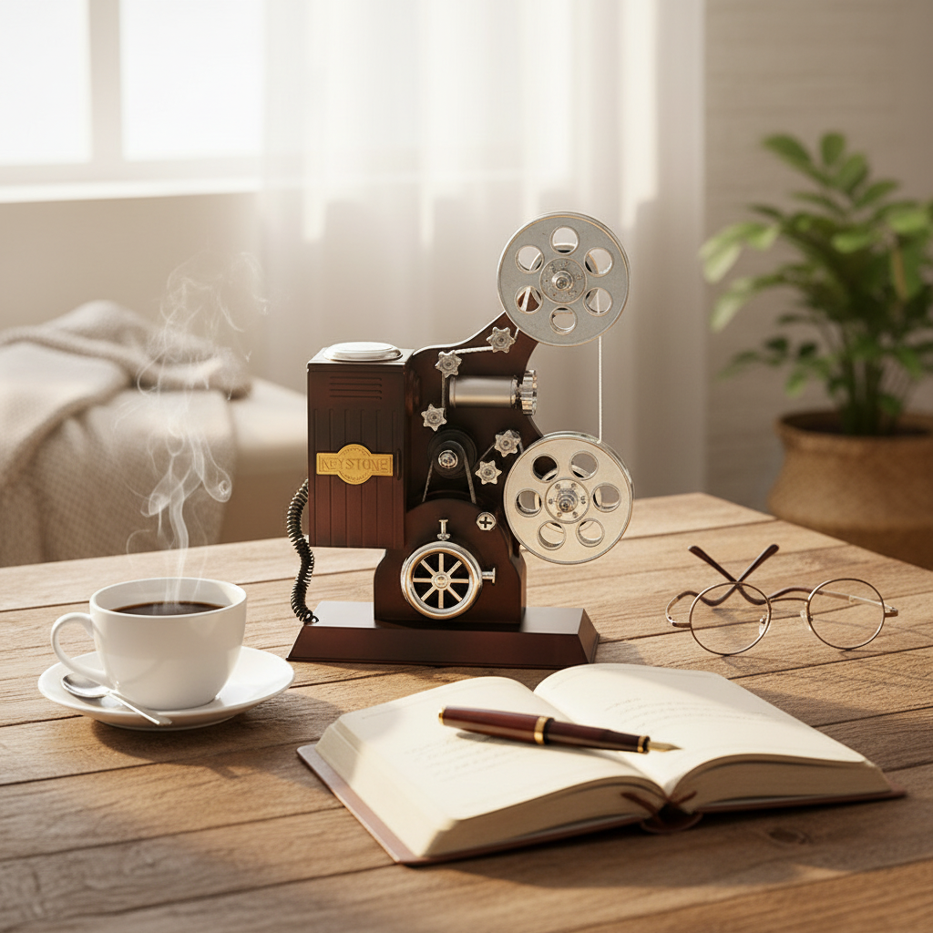 Morning Coffee Scene