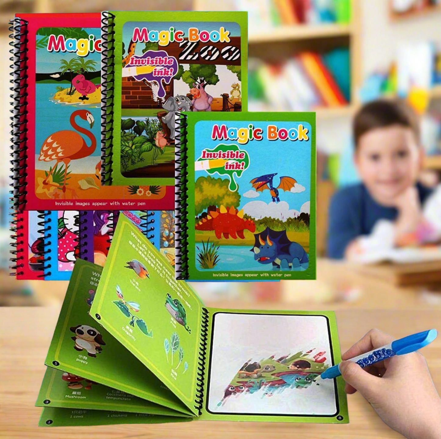 Water Magic Books for Children (Set Of 3)