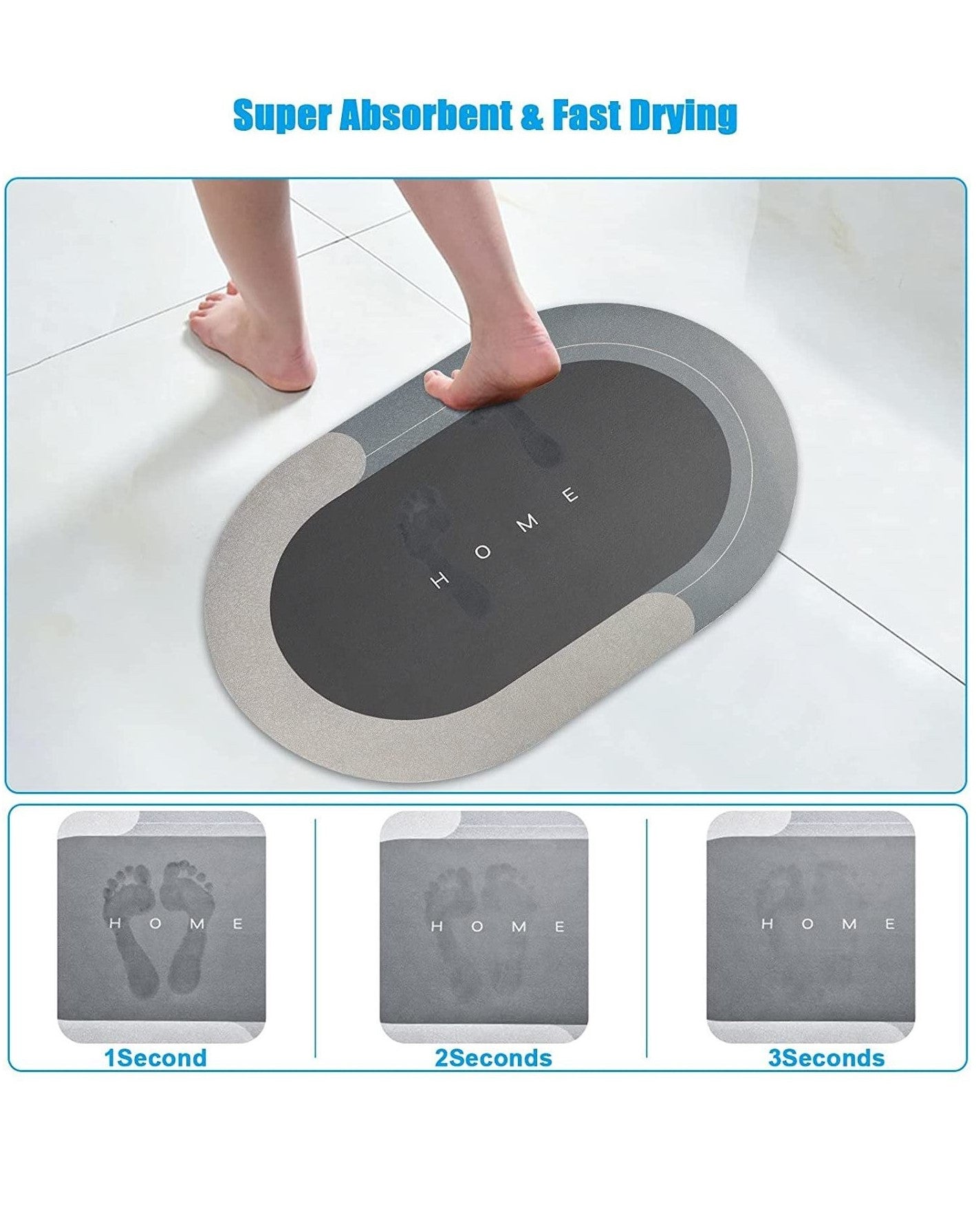 Water Absorbent Floor Mat