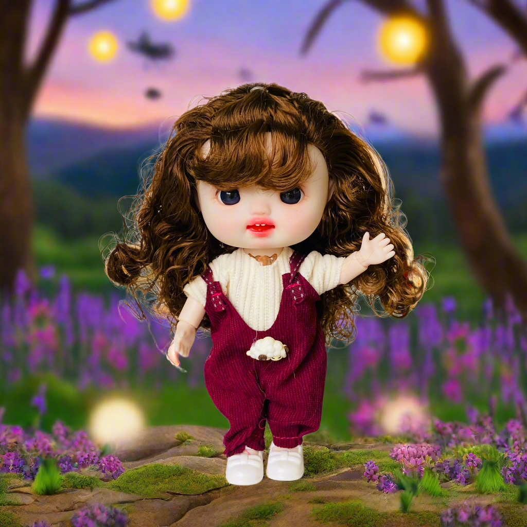 CoCo Vinyl Reborn Doll – 15 Movable Joints & Musical Play