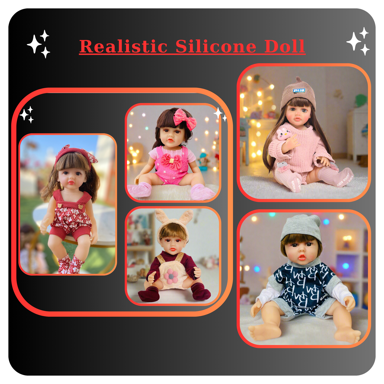 Nestyfox Realistic Silicone Doll
