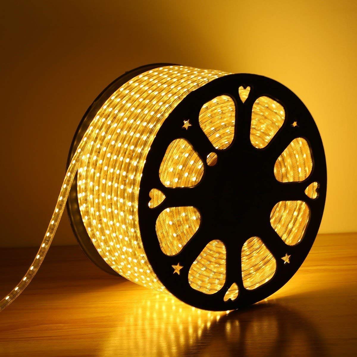 10 Metre 220V SMD Waterproof LED Rope Lights | 120 LEDs per Metre, High Brightness, Heavy IC