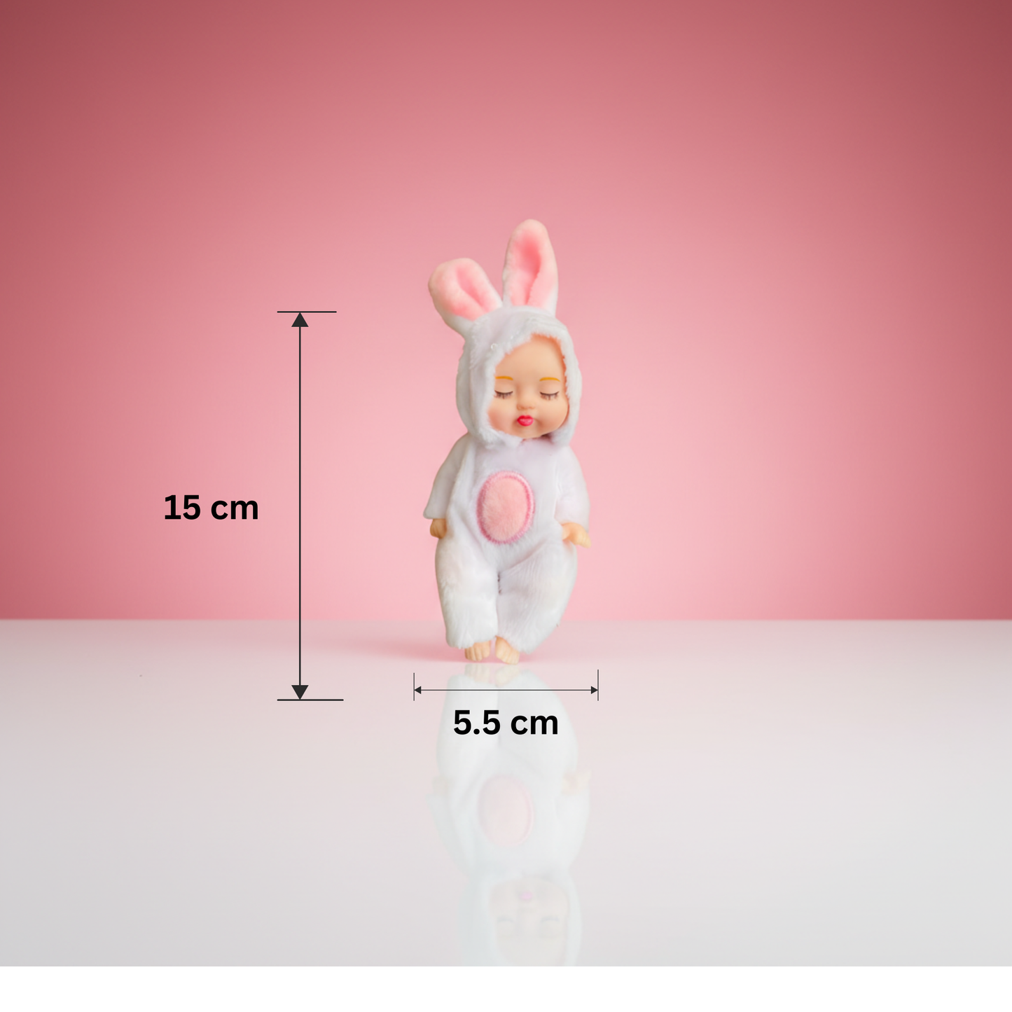 53cm Silicone Doll Gift Set - Complete Play Collection with LED Accessories & Extra Dress