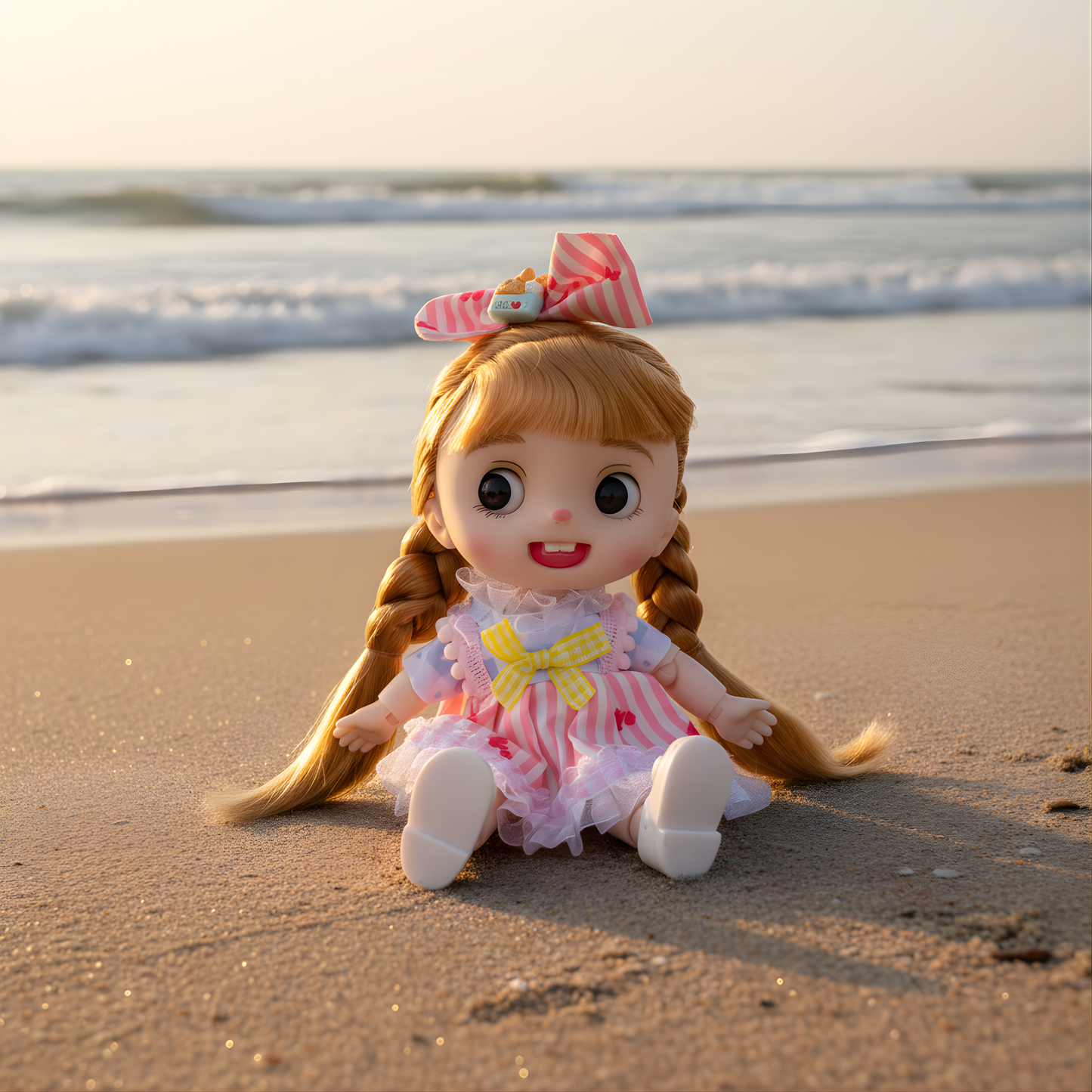 CoCo Vinyl Reborn Doll – 15 Movable Joints & Musical Play