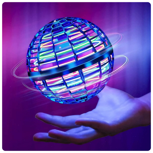 Magic Flying Ball: RGB Lights, 360° Spinning UFO