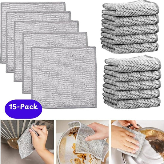 Multipurpose Dishwashing Cloth ( Pack Of 15 )