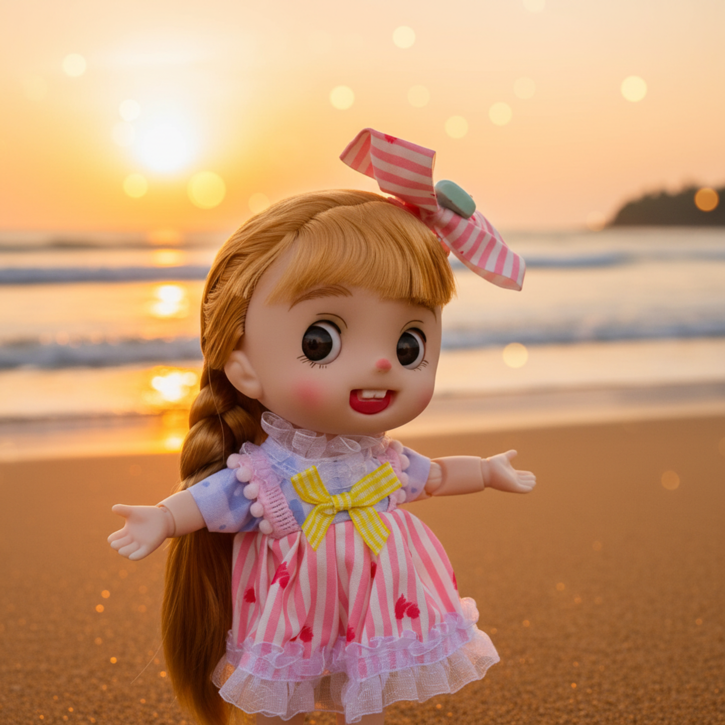 CoCo Vinyl Reborn Doll – 15 Movable Joints & Musical Play