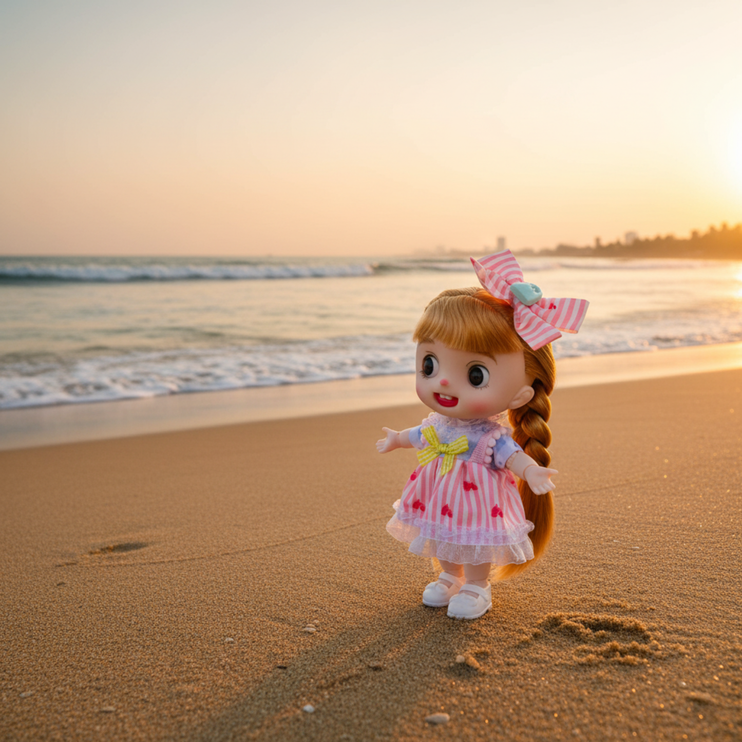 CoCo Vinyl Reborn Doll – 15 Movable Joints & Musical Play