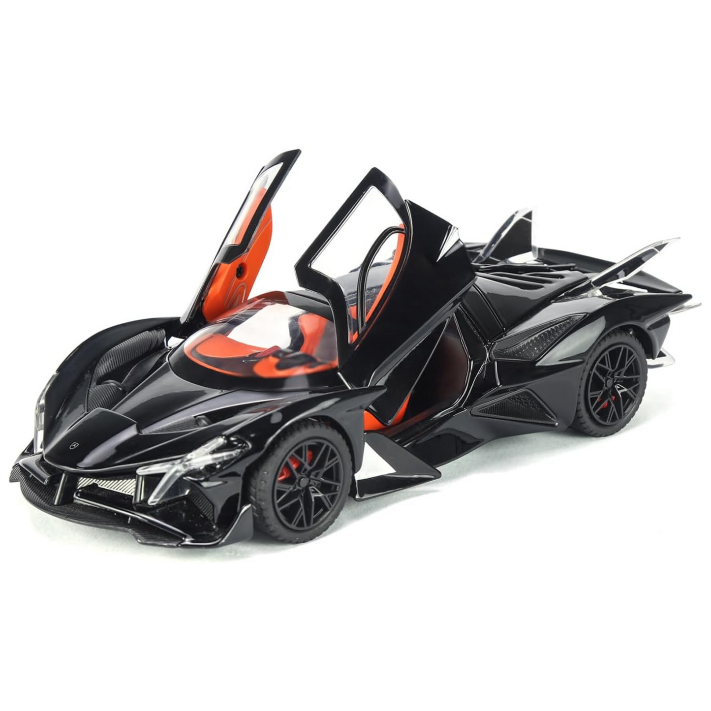 NestyFox Apollo Evo Super Car - 1:32 Scale Die-Cast Model with Light & Sound Effects