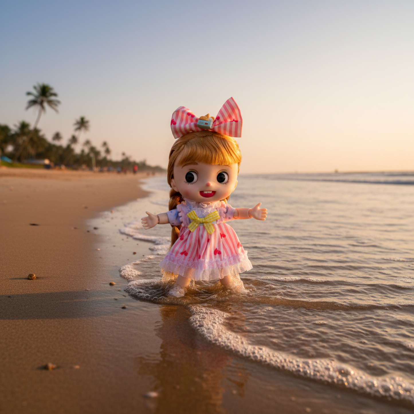 CoCo Vinyl Reborn Doll – 15 Movable Joints & Musical Play