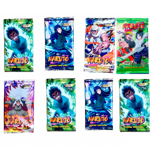 Naruto Anime Trading Card Game Set – 8 Booster Packs with 8 Cards Each | Premium Collector’s Edition for TCG Fans, Kids & Anime Lovers