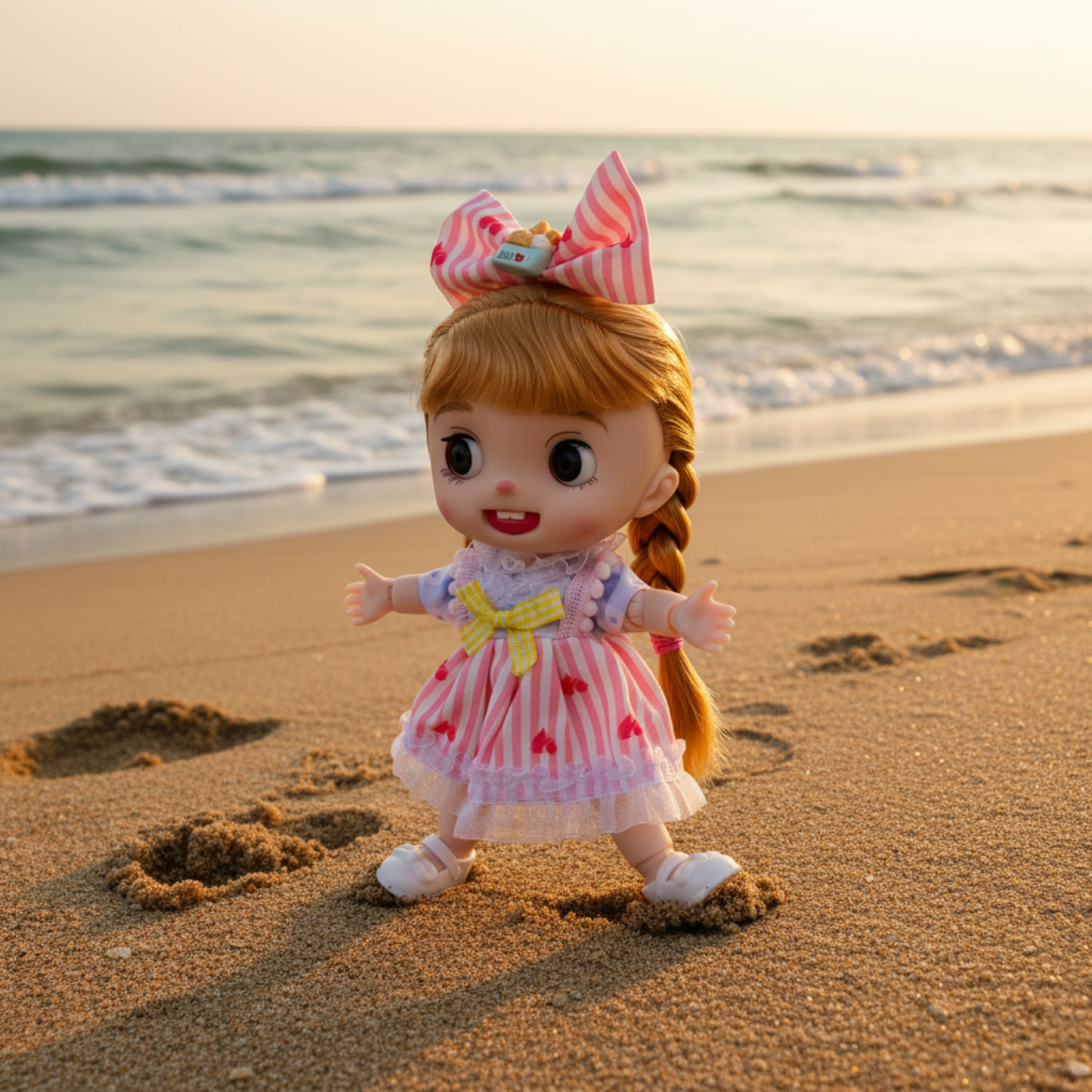 CoCo Vinyl Reborn Doll – 15 Movable Joints & Musical Play