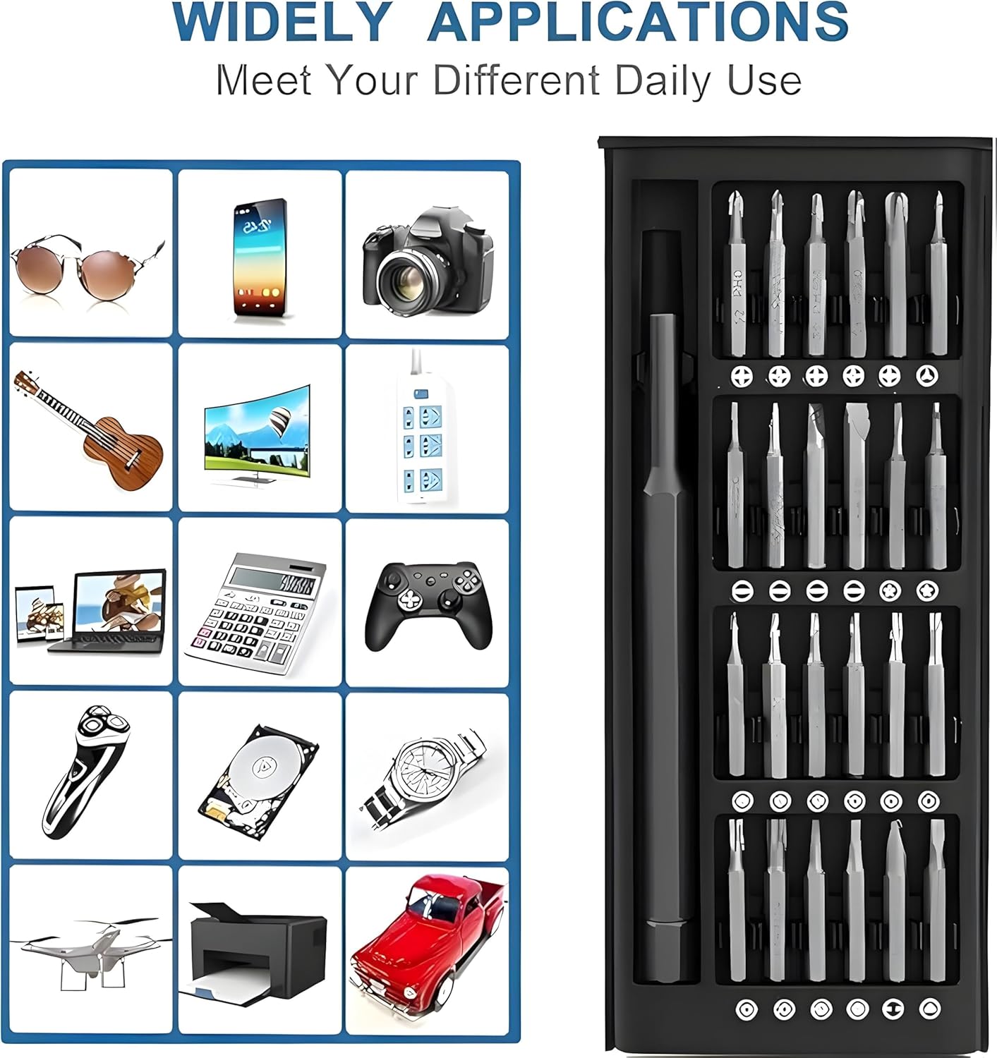 Screwdriver Set | 24-in-1 Magnetic Repair Tool Kit