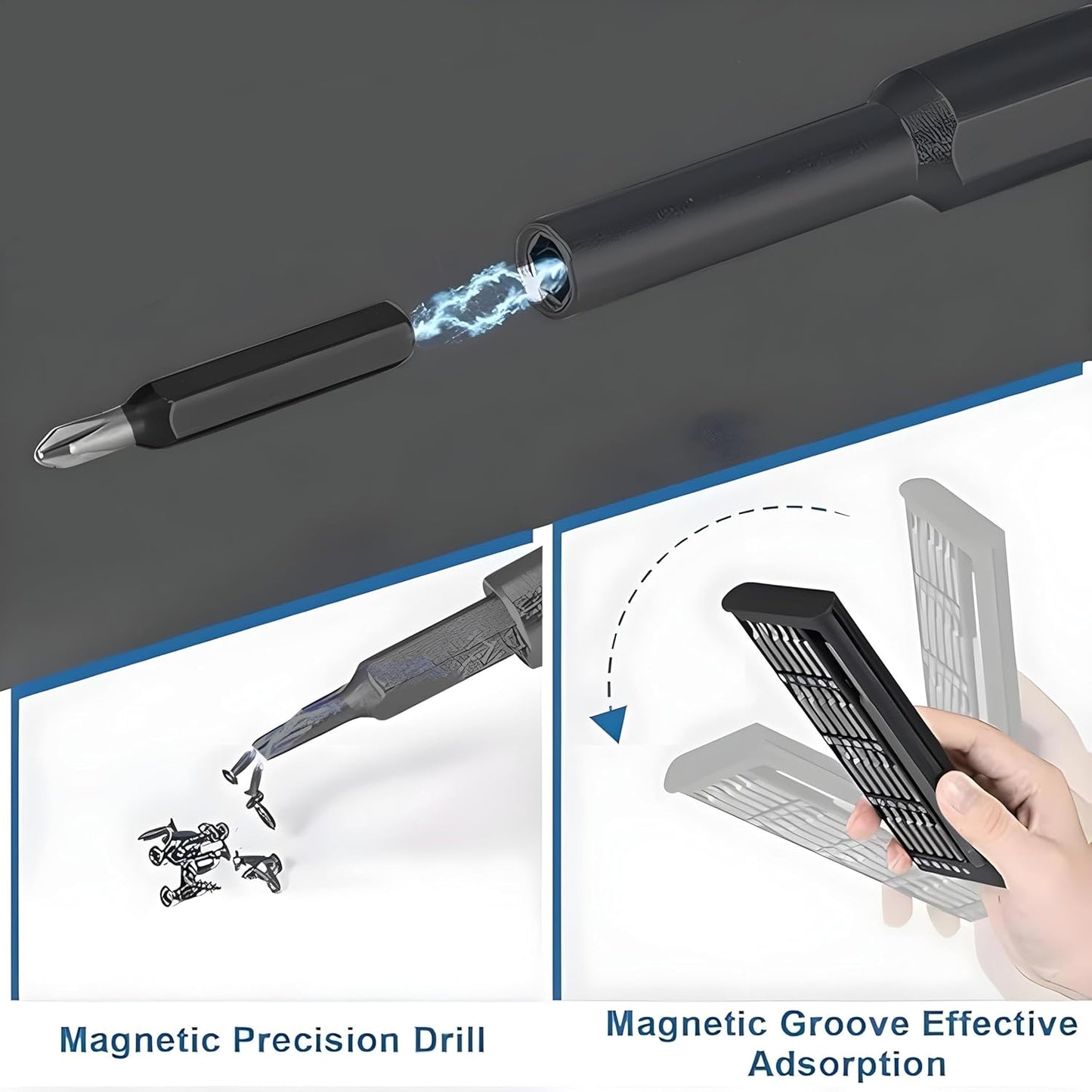 Screwdriver Set | 24-in-1 Magnetic Repair Tool Kit