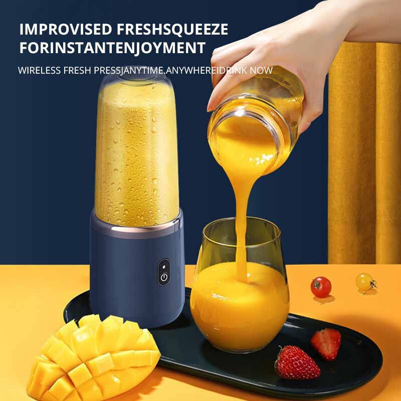 Portable Mini Blender for Smoothies & Juices – Lightweight and USB Rechargeable