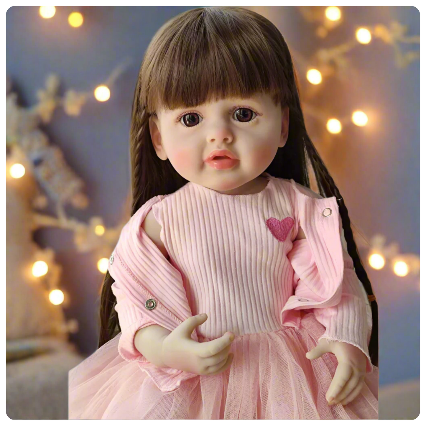 NestyFox- Lifelike Silicone Doll – The Perfect Companion for Kids & Collectors