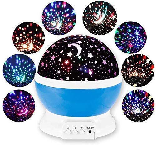 Star Master Sky Projector: USB LED Bed Lamp