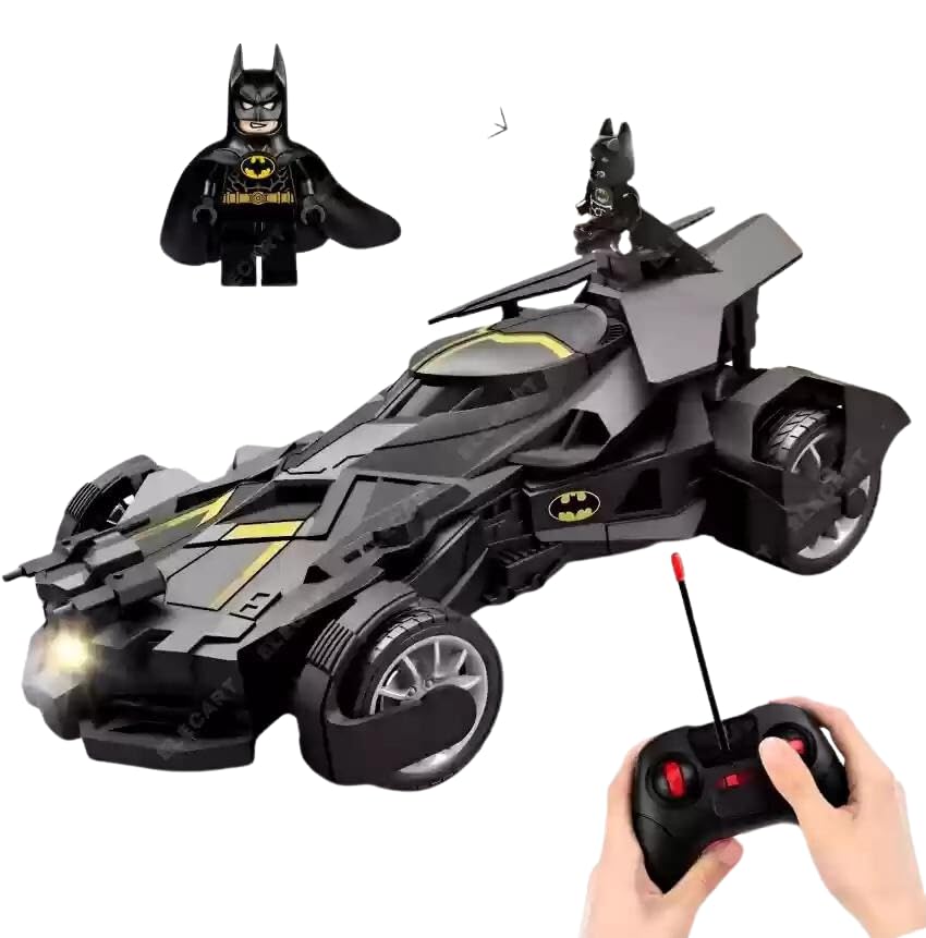 Ultimate Batman RC Car with Water Spray & LED Lights