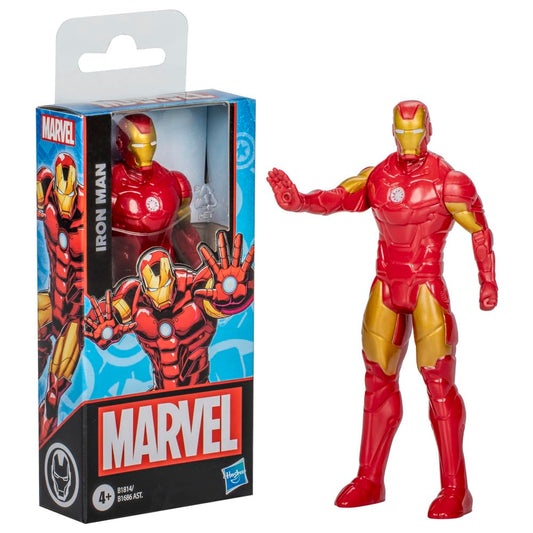 Marvel Iron Man Action Figure, 6-Inch, Super Hero Toys and Figures for Kids Ages 4+