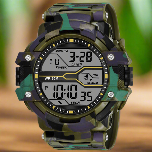 ARMY Multi-Function Stylish Digital Sports Watch with Silicon Strap