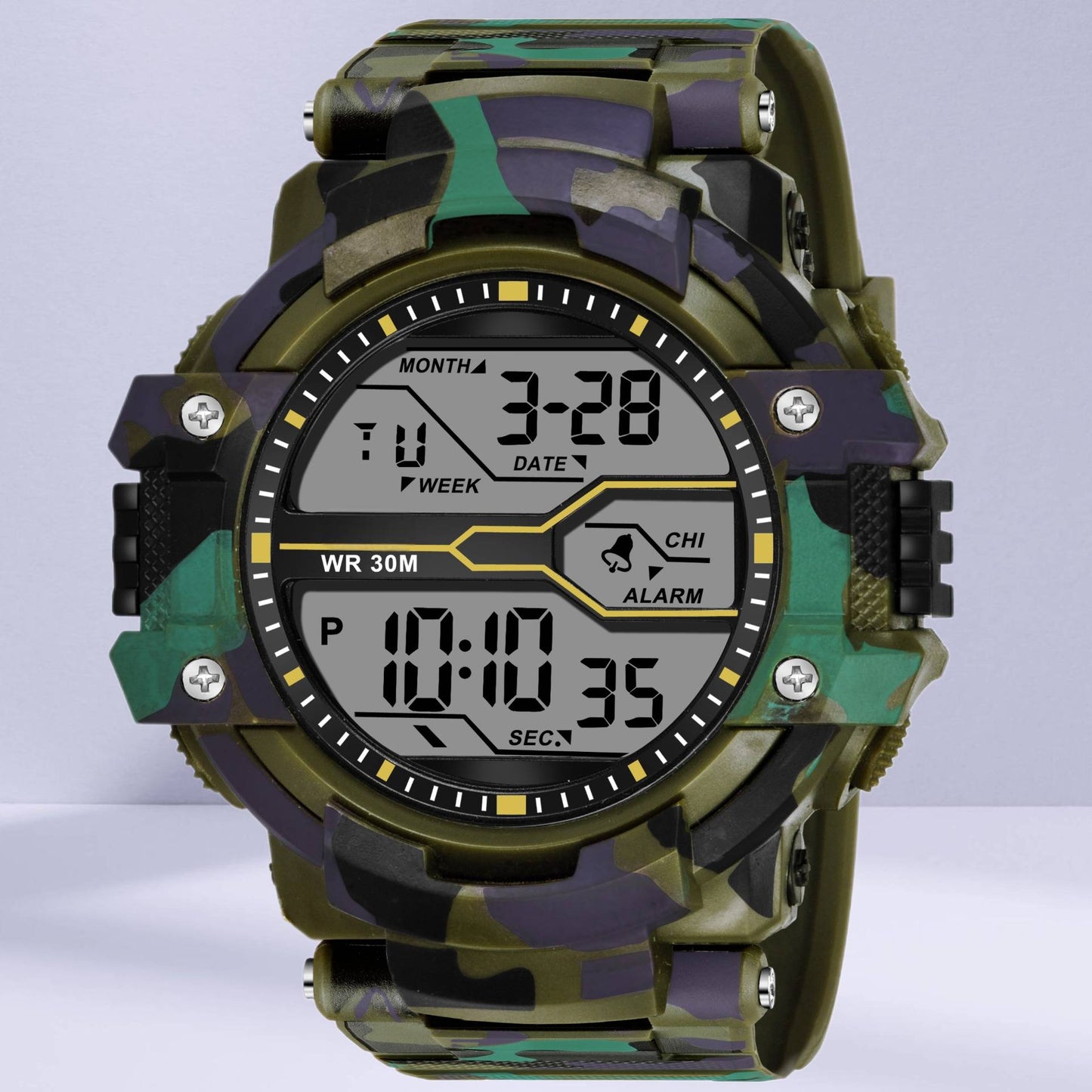 ARMY Multi-Function Stylish Digital Sports Watch with Silicon Strap