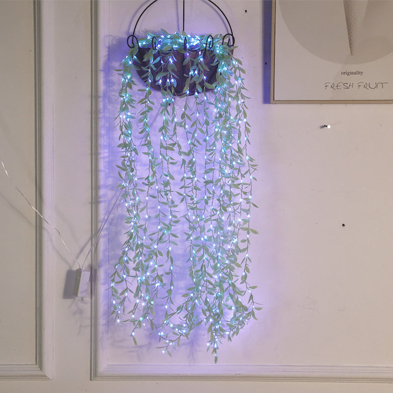 Vine Leaf LED Lights - 200 LEDs, 8 Modes, 1 m, Multi-Color
