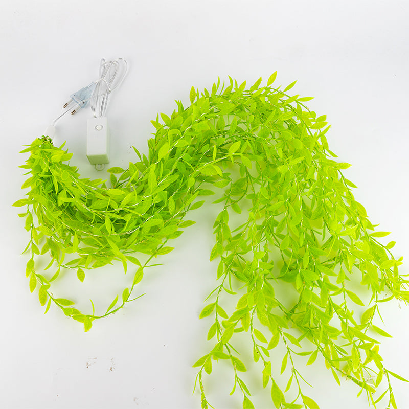 Vine Leaf LED Lights - 200 LEDs, 8 Modes, 1 m, Multi-Color