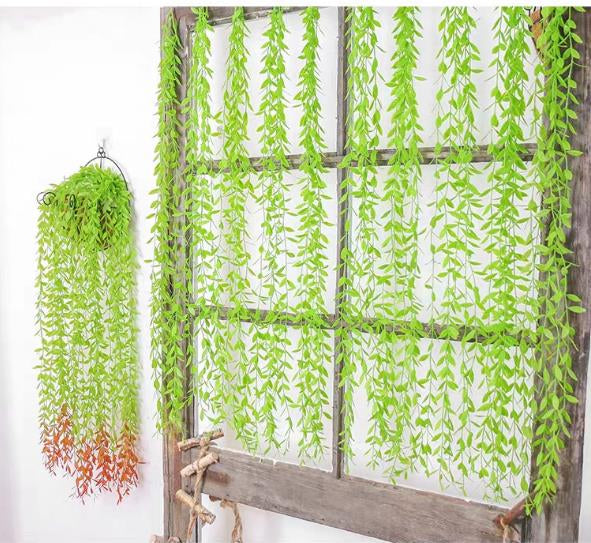 Vine Leaf LED Lights - 200 LEDs, 8 Modes, 1 m, Multi-Color