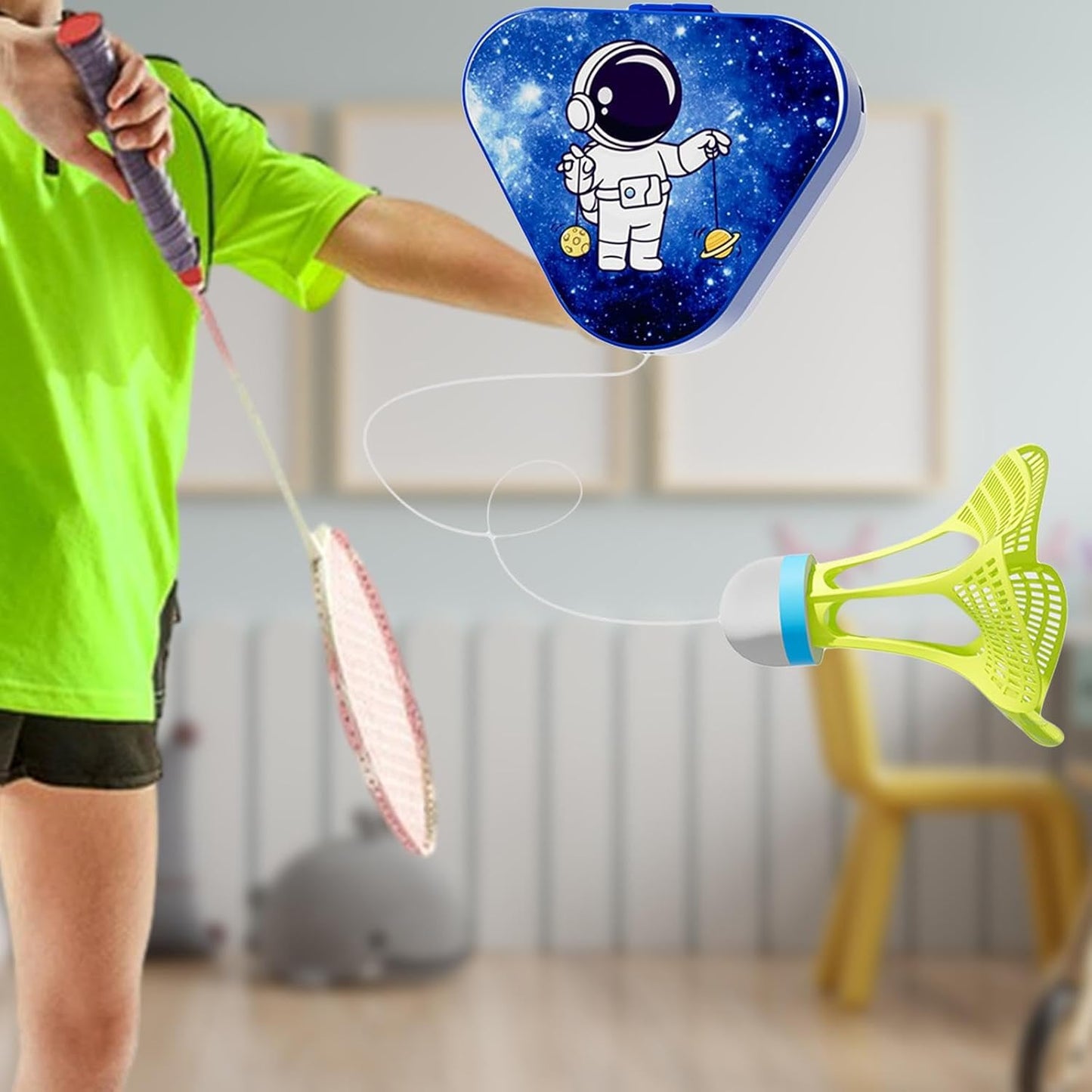 Badminton Solo Trainer with Shuttlecock