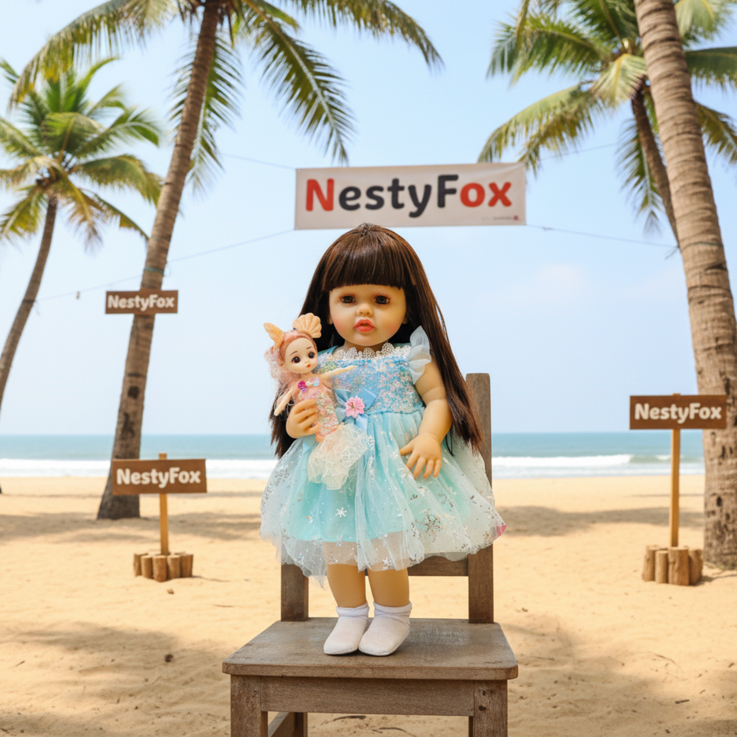 53 cm Premium Silicone Baby Doll Mega Bundle with Accessories - 0 Piece Mega Set