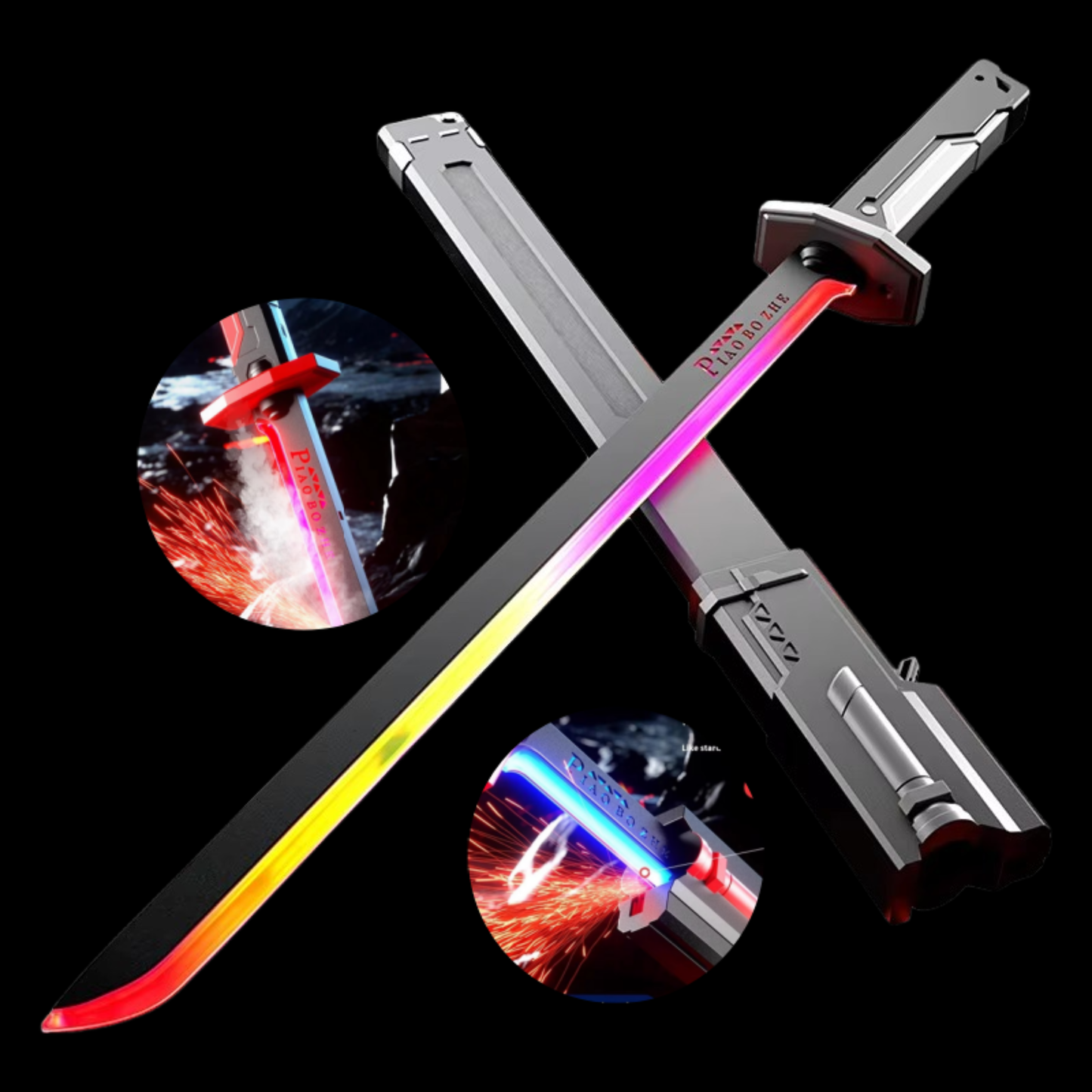 Smoke Sword – Children's Spark Sword Toy | Multi-Mode Luminous Flash Sword with Sound