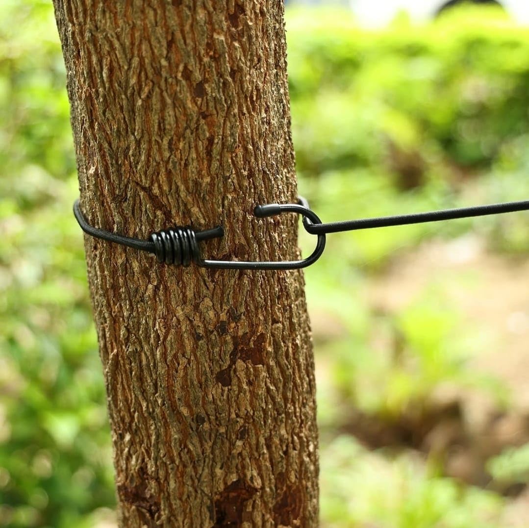 Cloth Drying Rope with Hooks