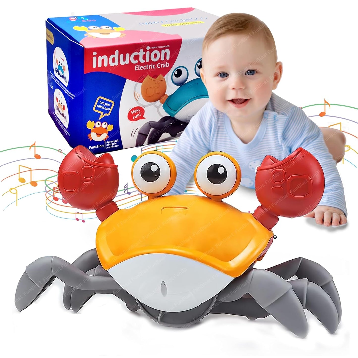 Electric Crawling Crab Toy: Fun & Interactive Playtime for Kids