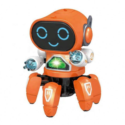 Dancing Robot with Lights & Music | All-Direction Movement Toy for  Boys & Girls