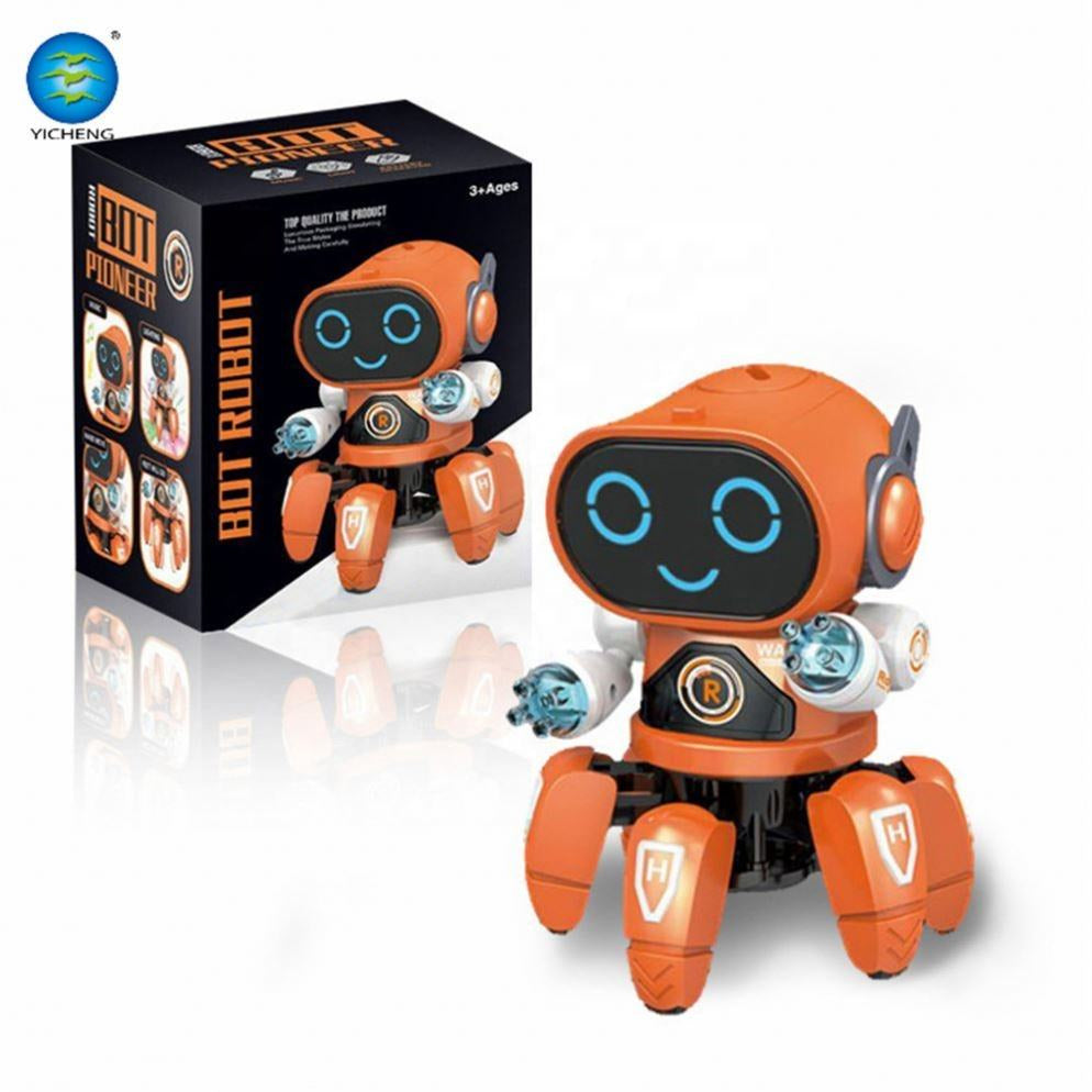 Dancing Robot with Lights & Music | All-Direction Movement Toy for  Boys & Girls