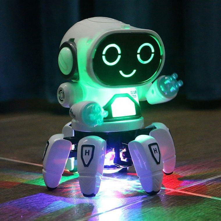 Dancing Robot with Lights & Music | All-Direction Movement Toy for  Boys & Girls