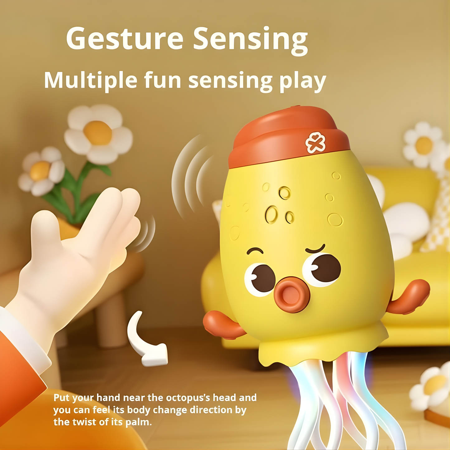 Electric Dancing Jellyfish Octopus Toy – Light & Music For Kids