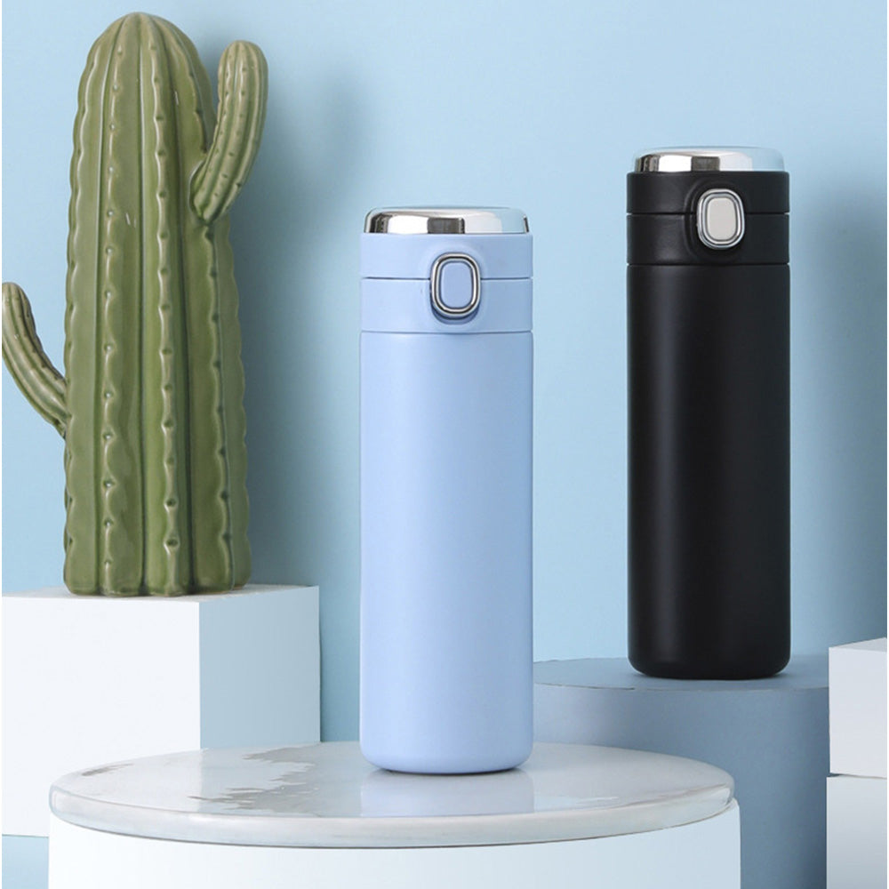 LED Display Vacuum Insulated Water Bottle - 420ml, SUS304 Stainless Steel