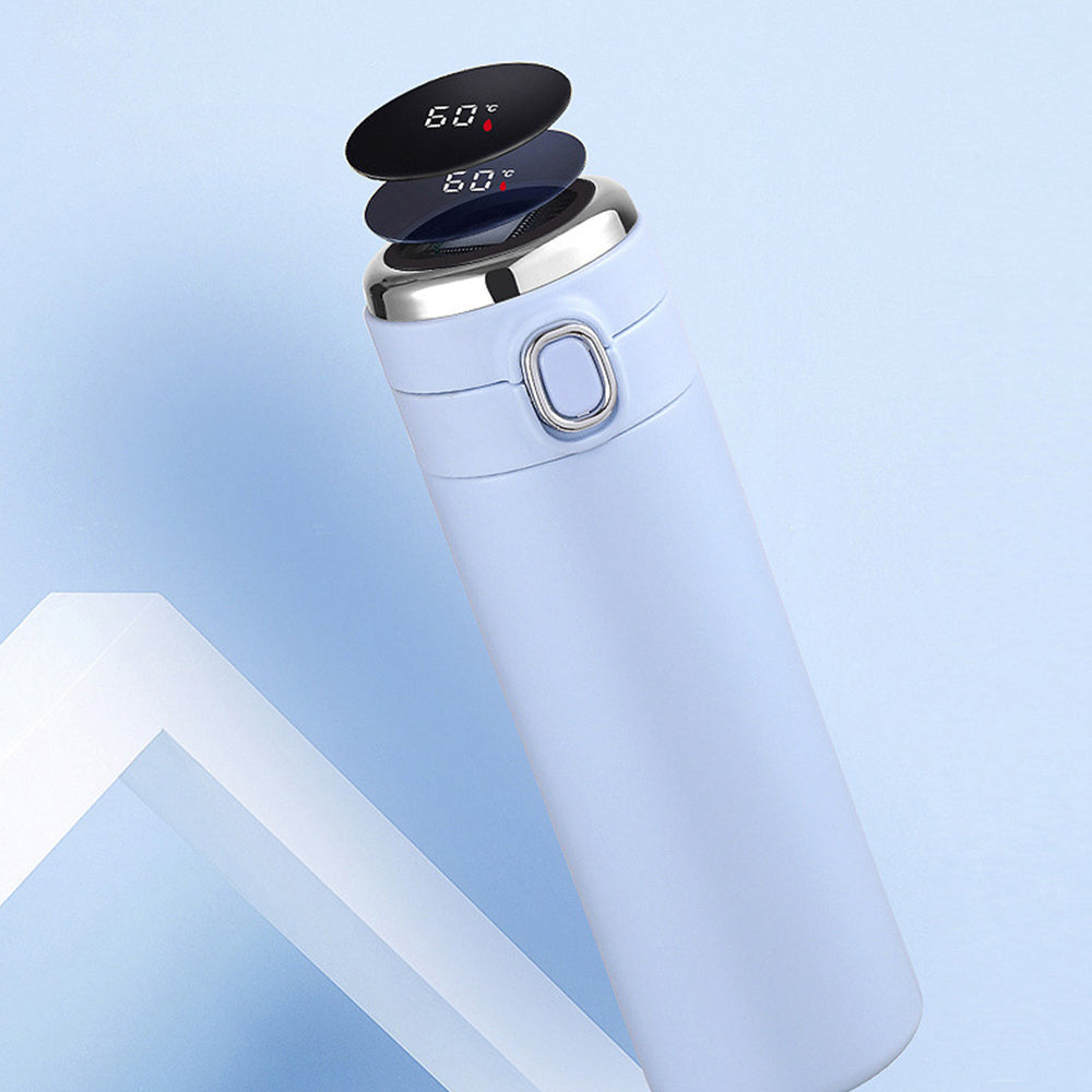 LED Display Vacuum Insulated Water Bottle - 420ml, SUS304 Stainless Steel