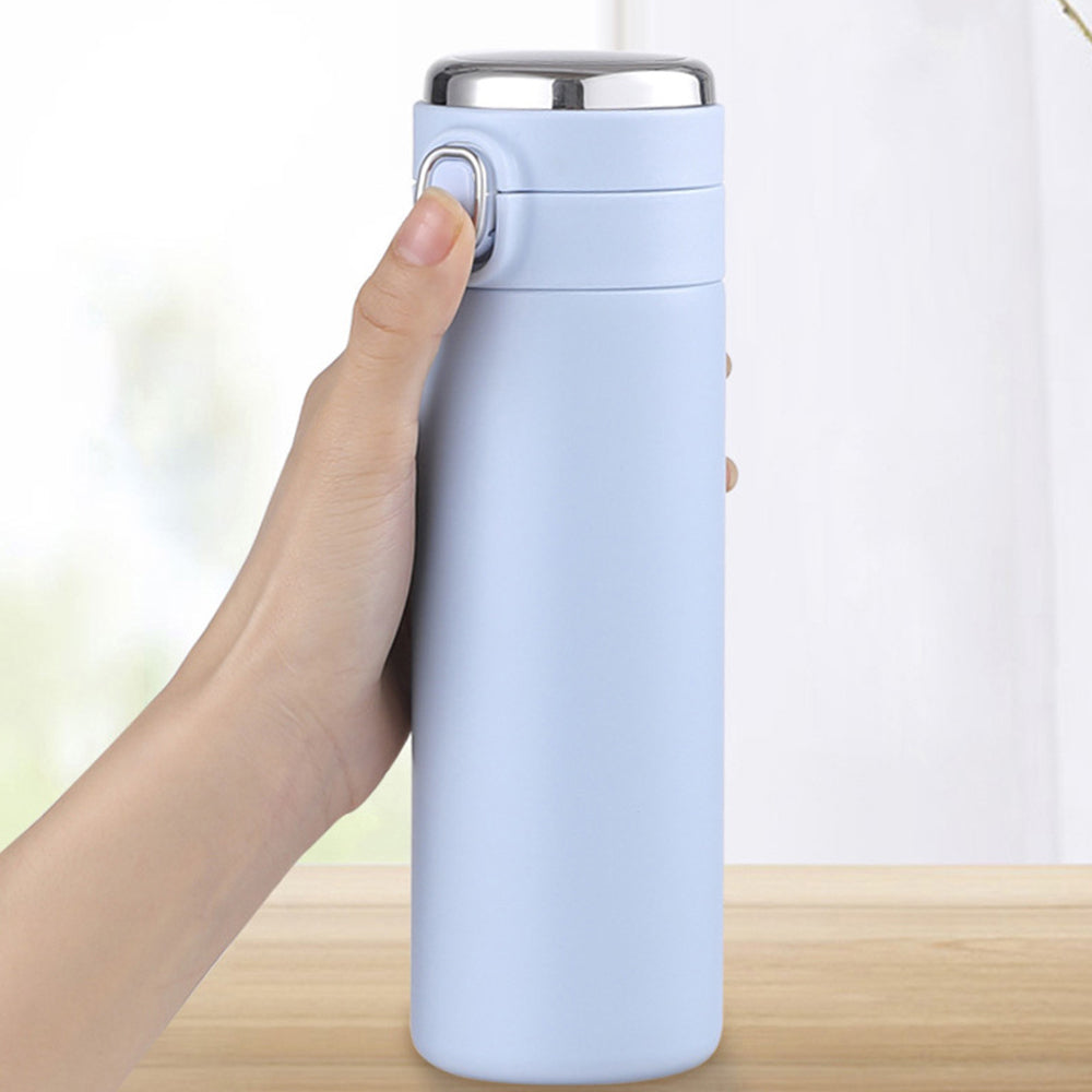 LED Display Vacuum Insulated Water Bottle - 420ml, SUS304 Stainless Steel