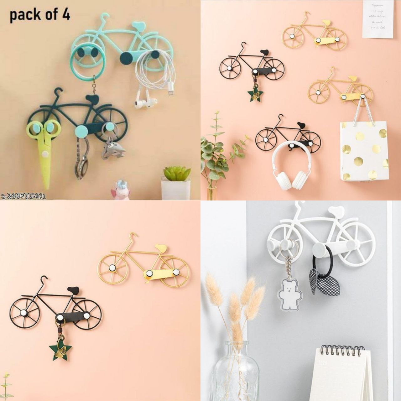 Bicycle Shape Key chain Holder