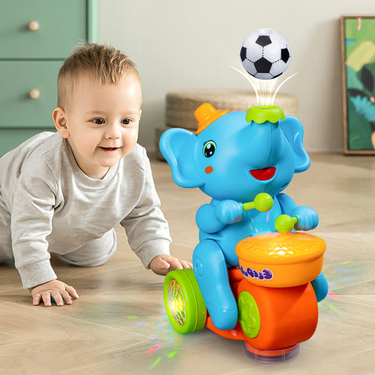 Musical Elephant Toy | Interactive Fun with Lights & Sounds for Kids