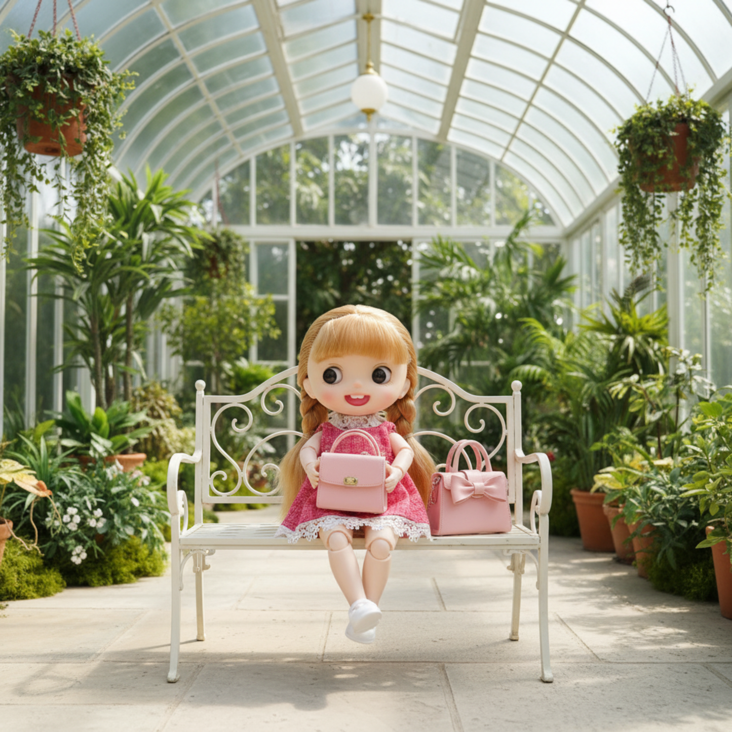 NestyFox CoCo Dolls Pack of 3 – 15 Movable Joints Fashion Dolls for Kids