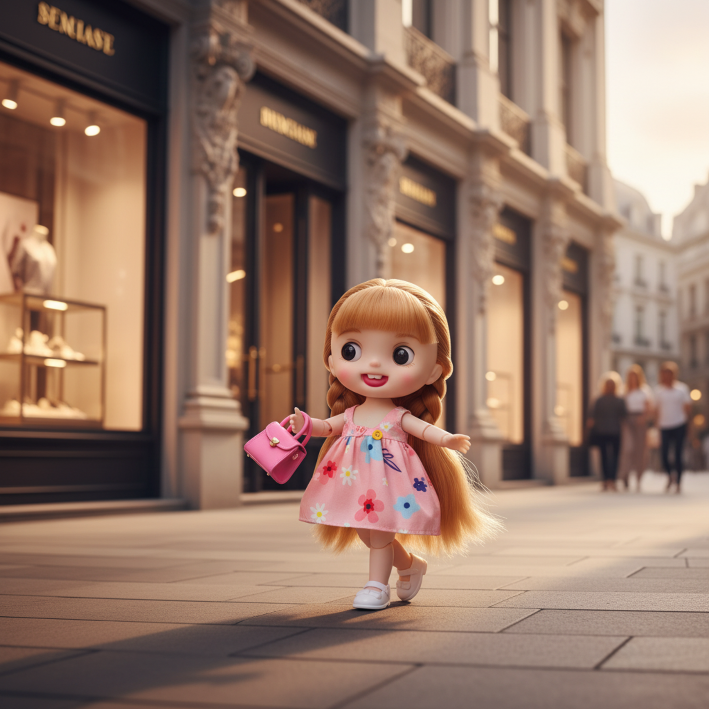 NestyFox CoCo Dolls Pack of 3 – 15 Movable Joints Fashion Dolls for Kids