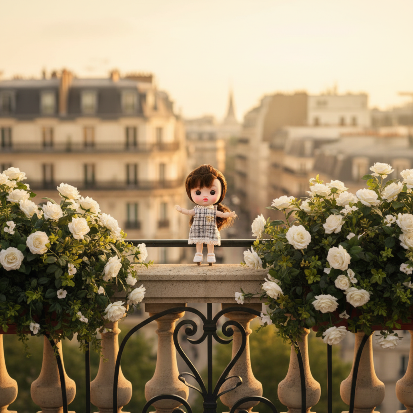 NestyFox CoCo Dolls Pack of 3 – 15 Movable Joints Fashion Dolls for Kids